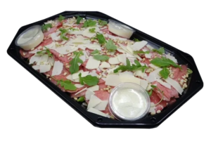 Carpaccio salade groot (6 tot 8 personen)